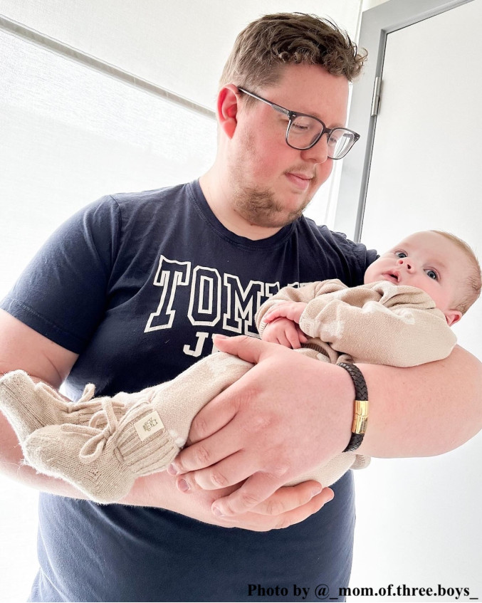 Graveerbare leren mannen armband bruin goudkleurig