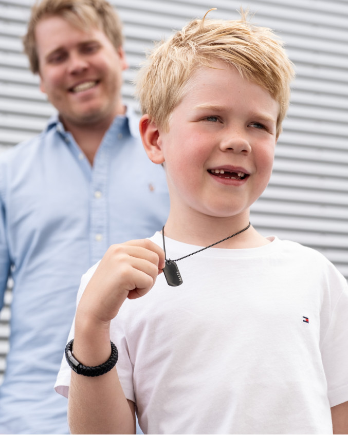 Dog tag ketting voor kids