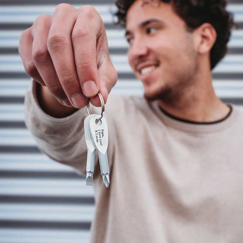 Sleutelhanger met Naam - Schroevendraaier