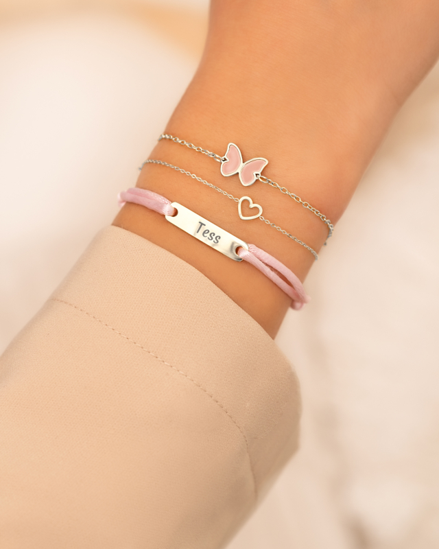 Kids bracelet minimal heart