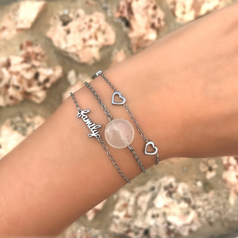 Leuke mix van armbandjes om de pols voor een leuke look