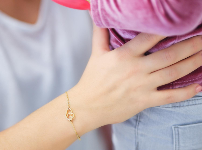 Mooie armband voor om de pols om te delen