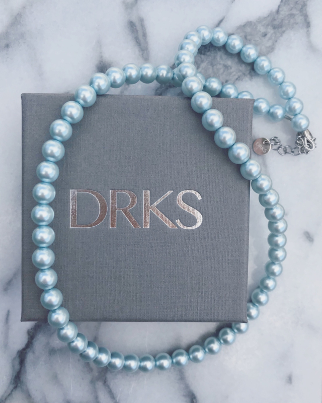 DRKS ketting met faux parels 