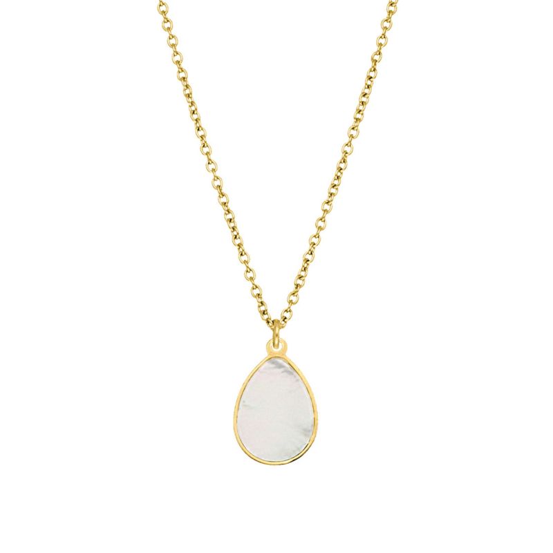 Ketting sea shell goud kleurig