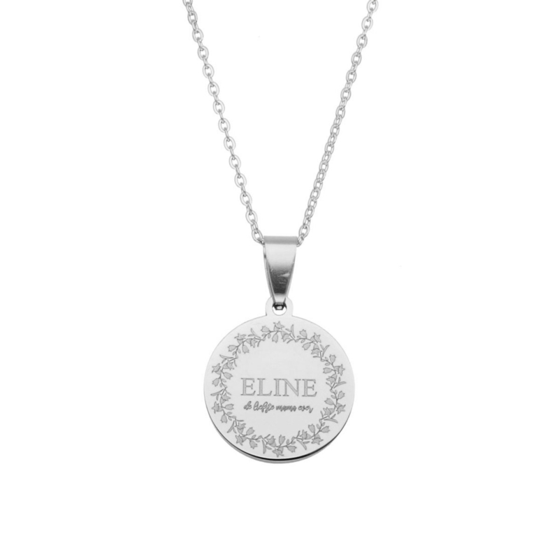 Naam ketting voor mama