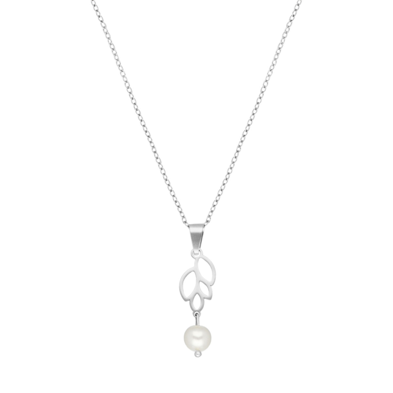 Parelketting boho bride zilverkleurig