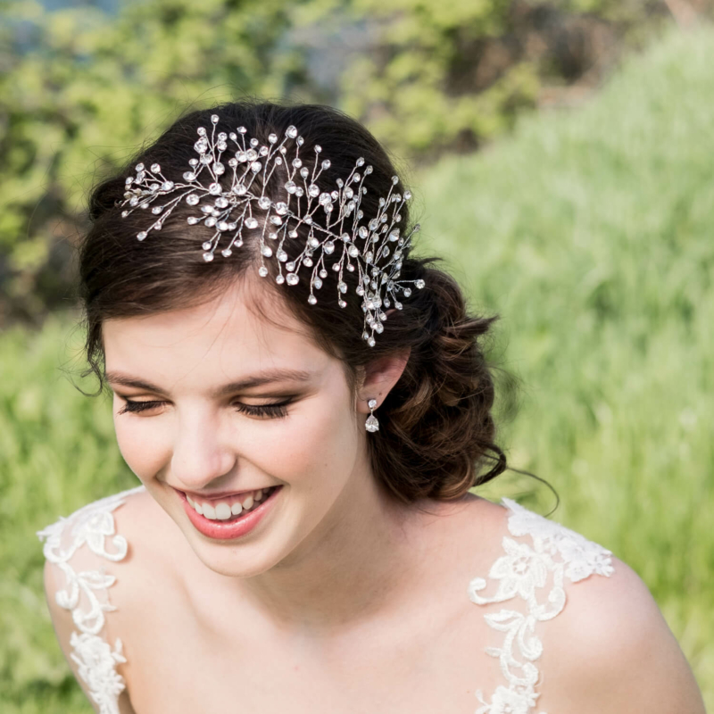 haaraccessoire van DRKS in bruin haar