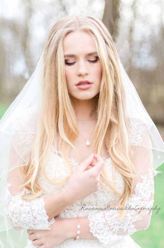 shoot met bruid en sieraden van drks