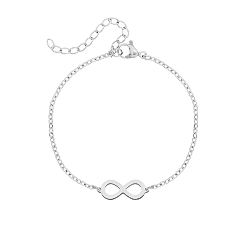 Infinity Armband Kind Zilver