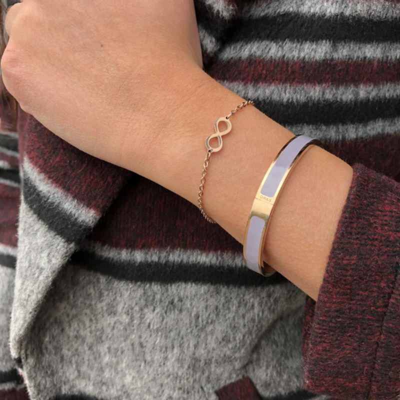 Infinity Armband Meisje Rose Goud Kleurig