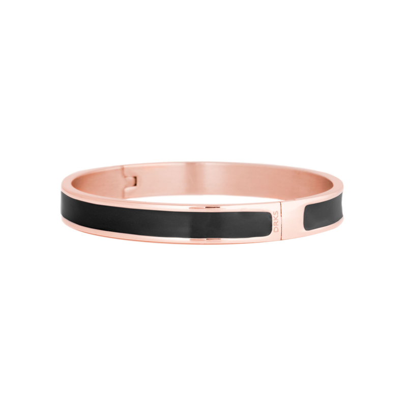 DRKS Must-have Bangle Rosé Goud Kleurig/Zwart