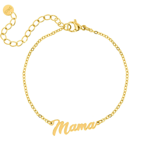 Mama armband goud kleurig