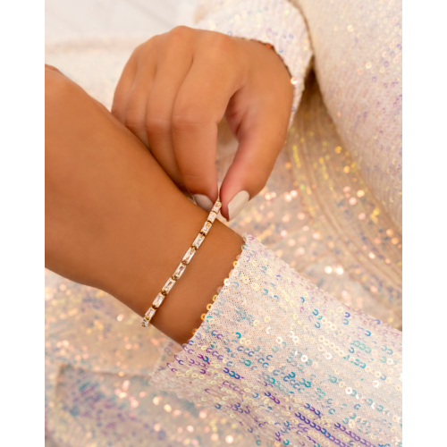 Luxury Tennis Armband Goldplated