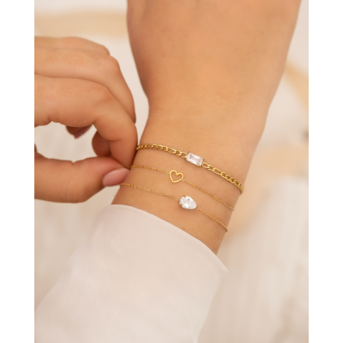 Special gift bracelet goldplated