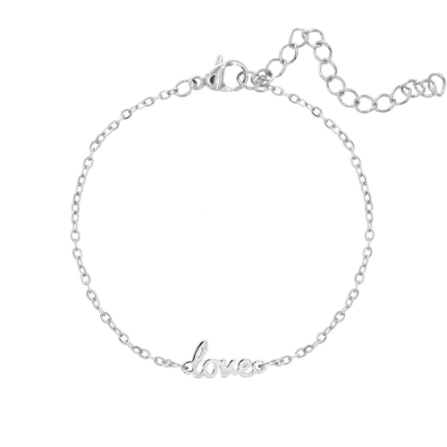 Love armband voor kind in zilver