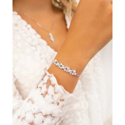 Sparkle armband met pareltjes