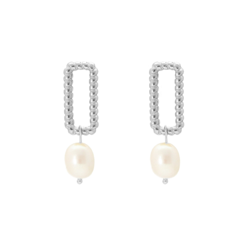 Oorbellen vintage pearl