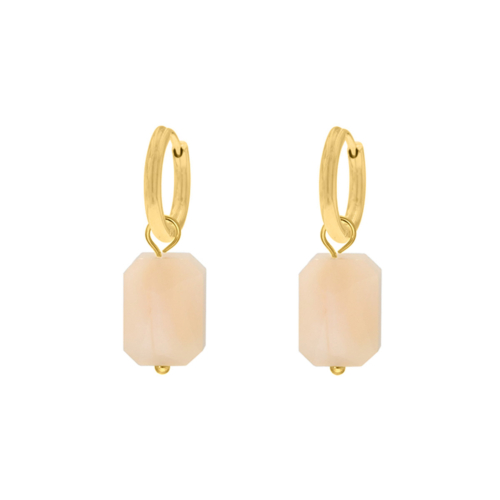 Musthave earrings nude goldplated