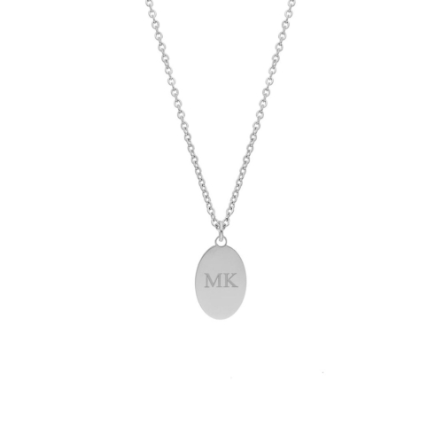 Ovale ketting met namen