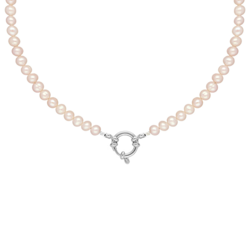 Peach parelketting exclusive