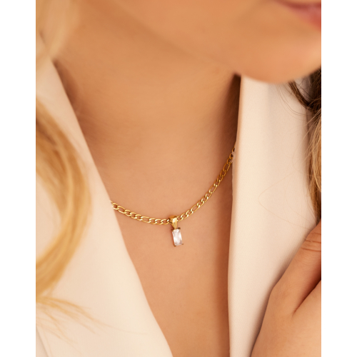 Special gift necklace goldplated