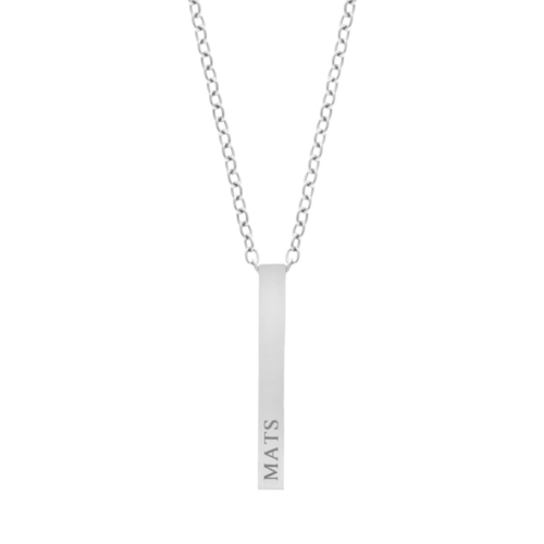 Heren ketting met naam