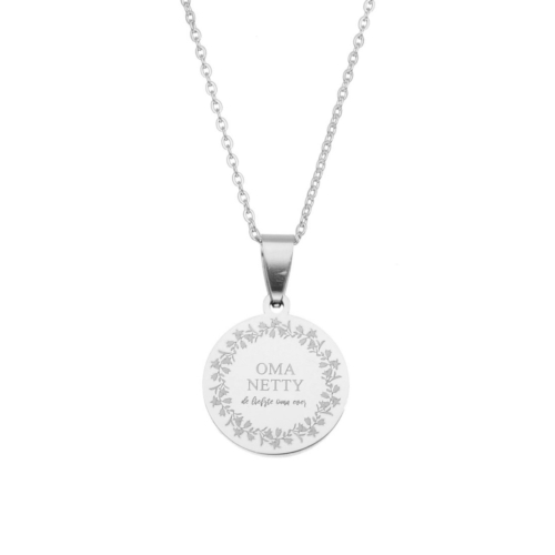 Naam ketting voor oma