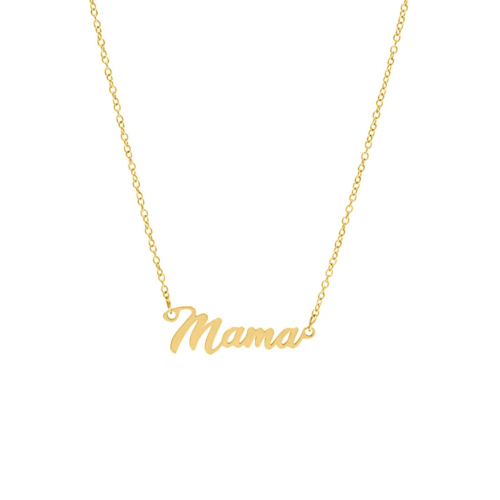 Mama ketting goud