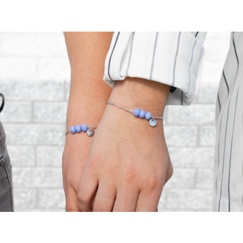 Kinder armband Charming Blauw