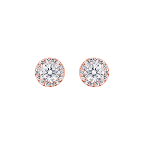 Daily Luxury Earrings Rose Gold