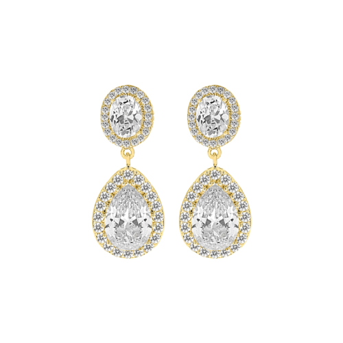 Daily Luxury Earrings IV Gold