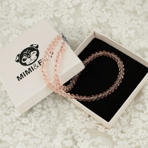 Mimi Crystal Pink Necklace