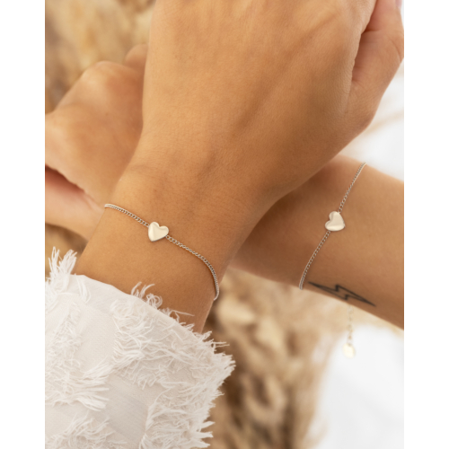 Moeder & dochter armband heart