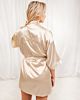 Champagne bride kimono