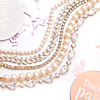 Sparkle en parel armbanden