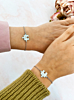 Graveerbare Moeder & Dochter armband puzzelstuk