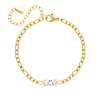 Special gift bracelet goldplated