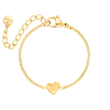 Armband Heart Goudkleurig