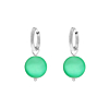 Earrings neon green