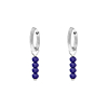 Earrings dark kobalt blue