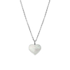 Ketting sea shell hartje 