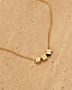 Gouden ketting met bedeltjes