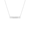 Bar ketting met twee vingerafdrukken