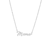 Mama ketting zilver