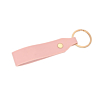 Leren sleutelhanger roze