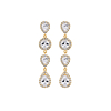 Daily Luxury Earrings XI Gold