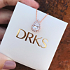 Daily Luxury Ketting II Rose Goud Kleurig