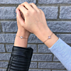 Rose gouden armbandjes voor moeder en dochter met klavertjes