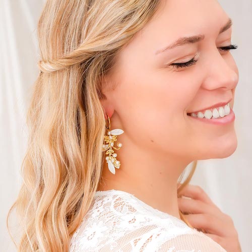 De allermooiste bruids oorbellen voor jouw bridal look!