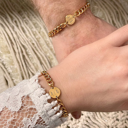 How loveley: couple bracelets!